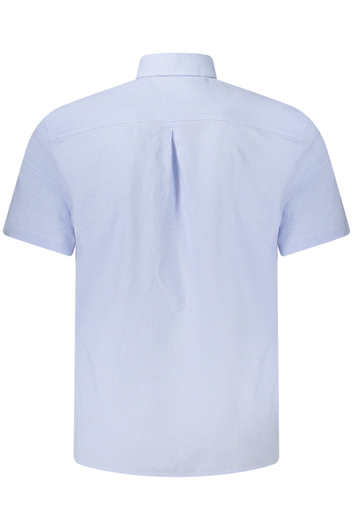 GUESS JEANS MEN'S SHORT-SLEEVED SHIRT, BLUE