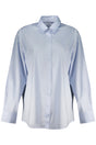 GUESS JEANS WOMEN'S LONG-SLEEVED SHIRT, BLUE