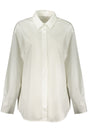 GUESS JEANS WOMEN'S LONG-SLEEVED SHIRT WHITE