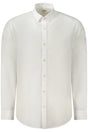 GUESS JEANS MEN'S LONG-SLEEVED SHIRT WHITE