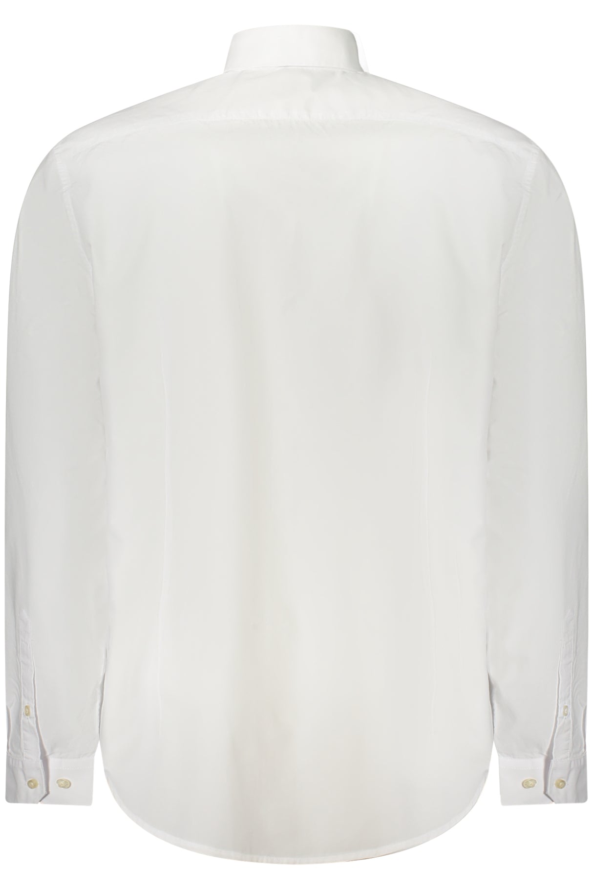 GUESS JEANS MEN'S LONG-SLEEVED SHIRT WHITE