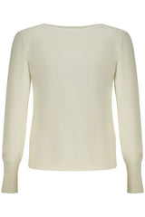 GUESS JEANS WOMEN'S CARDIGAN WHITE