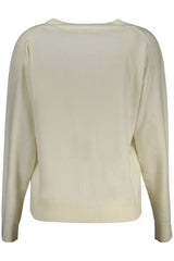 GUESS JEANS WOMEN'S CARDIGAN WHITE