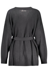 GUESS JEANS WOMEN'S CARDIGAN BLACK