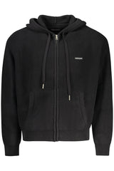 GUESS JEANS MEN'S BLACK CARDIGAN