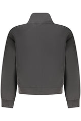 GUESS JEANS ZIP-UP SWEATSHIRT FOR GIRLS, BLACK
