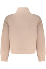 GUESS JEANS PINK ZIP-UP SWEATSHIRT FOR GIRLS
