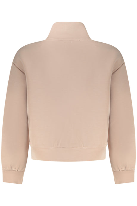 GUESS JEANS PINK ZIP-UP SWEATSHIRT FOR GIRLS
