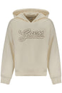 GUESS JEANS ZIP-UP SWEATSHIRT FOR GIRLS, WHITE