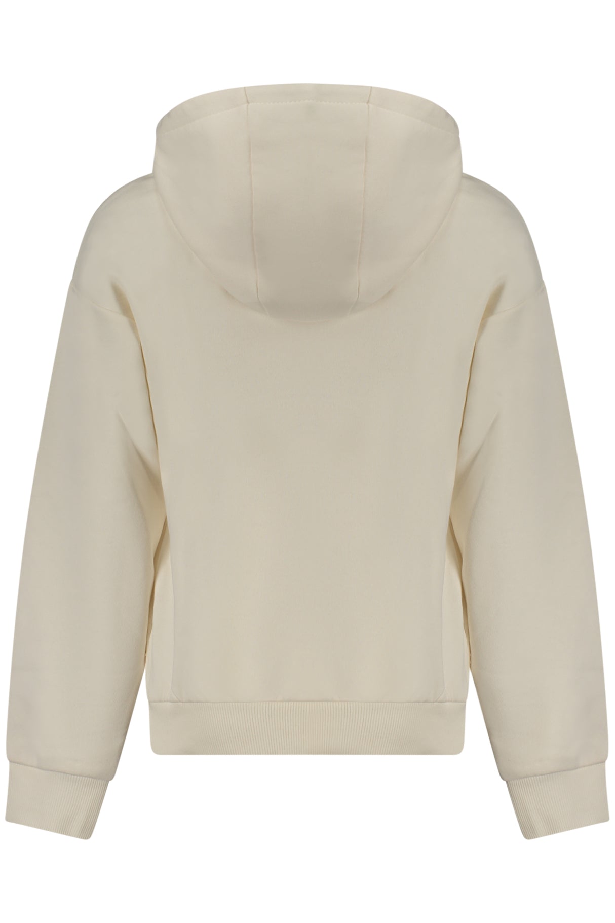 GUESS JEANS ZIP-UP SWEATSHIRT FOR GIRLS, WHITE