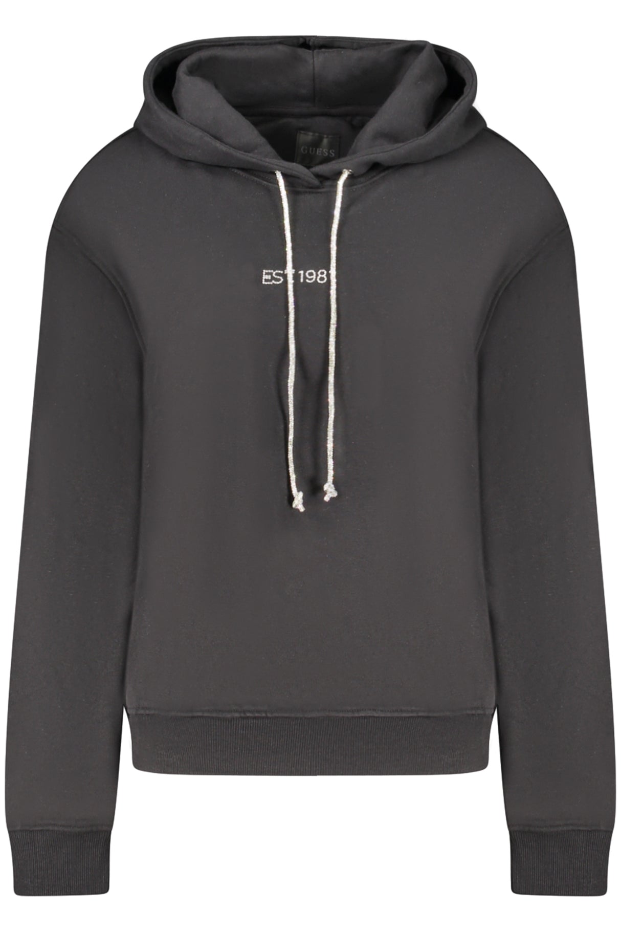GUESS JEANS SWEATSHIRT WITHOUT ZIP WOMEN BLACK