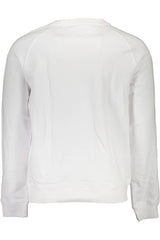 GUESS JEANS SWEATSHIRT WITHOUT ZIP MAN WHITE