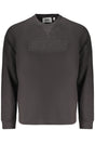GUESS JEANS MEN'S BLACK ZIP-UP SWEATSHIRT