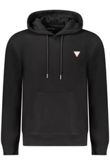 GUESS JEANS SWEATSHIRT WITHOUT ZIP MEN BLACK