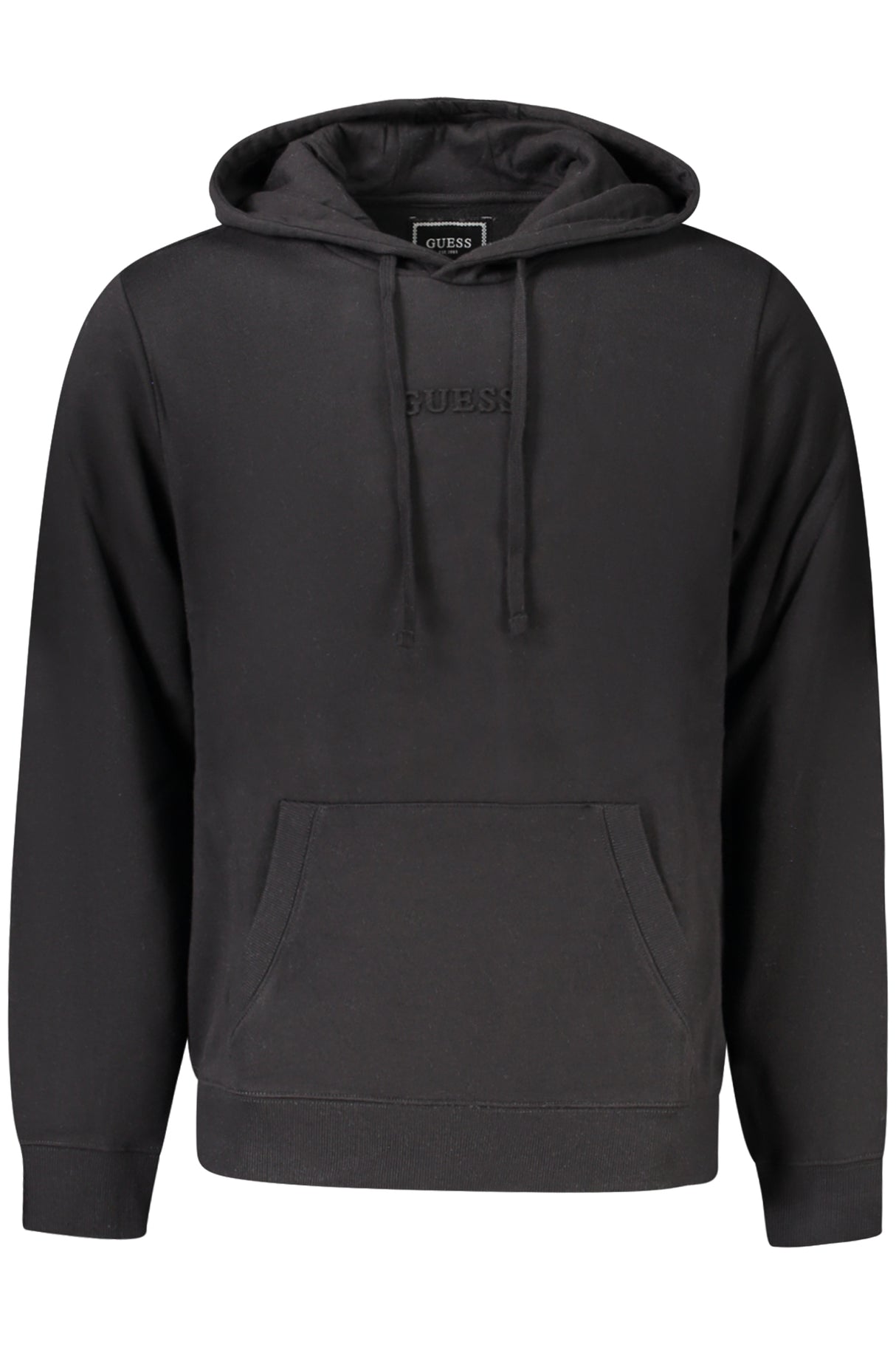 GUESS JEANS SWEATSHIRT WITHOUT ZIP MEN BLACK