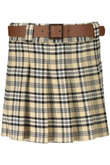 GUESS JEANS SHORT SKIRT GIRL BEIGE