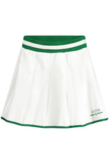 GUESS JEANS SHORT SKIRT WOMEN WHITE