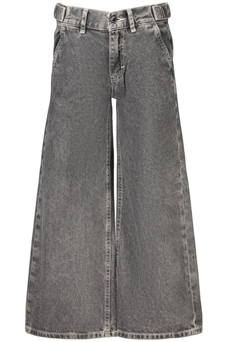 GUESS JEANS BLACK DENIM JEANS FOR GIRLS