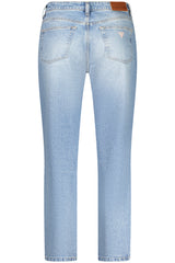 GUESS JEANS WOMEN'S DENIM JEANS BLUE