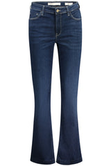 GUESS JEANS WOMEN'S DENIM JEANS BLUE
