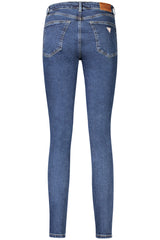 GUESS JEANS WOMEN'S DENIM JEANS BLUE