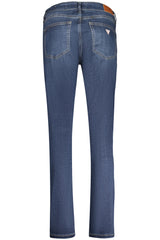 GUESS JEANS WOMEN'S DENIM JEANS BLUE