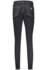 GUESS JEANS WOMEN'S DENIM JEANS BLUE