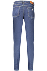 GUESS JEANS WOMEN'S DENIM JEANS BLUE
