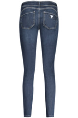 GUESS JEANS WOMEN'S DENIM JEANS BLUE