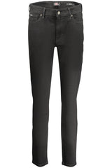 GUESS JEANS WOMEN'S BLACK DENIM JEANS