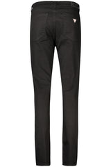GUESS JEANS WOMEN'S BLACK DENIM JEANS