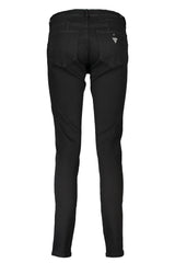 GUESS JEANS WOMEN'S BLACK DENIM JEANS
