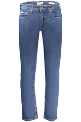 GUESS JEANS MEN'S DENIM JEANS BLUE