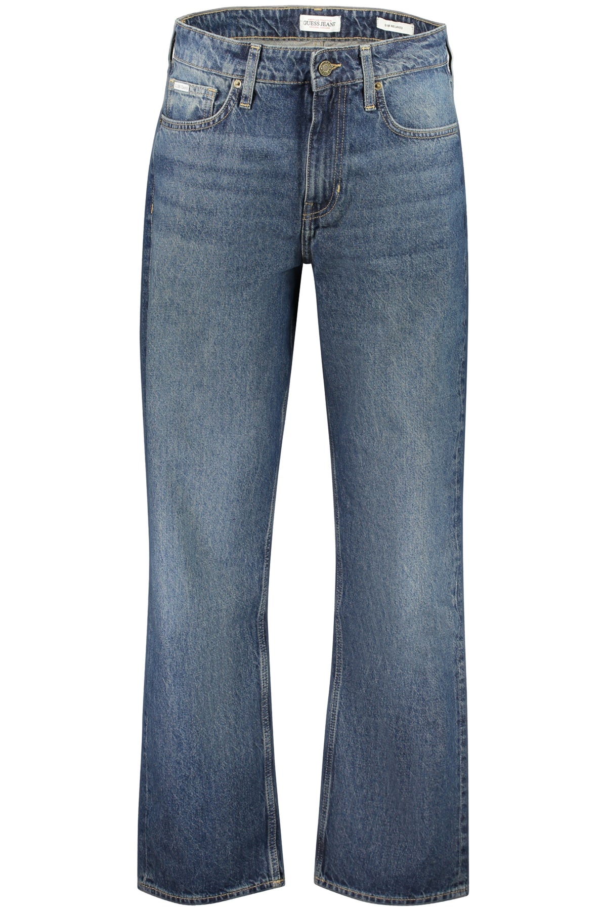 GUESS JEANS MEN'S DENIM JEANS BLUE