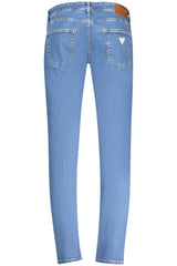 GUESS JEANS MEN'S DENIM JEANS BLUE