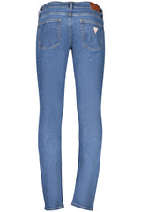 GUESS JEANS MEN'S DENIM JEANS BLUE