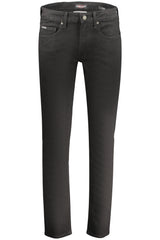GUESS JEANS MEN'S DENIM JEANS BLACK