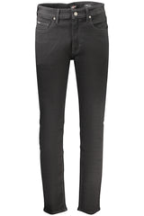 GUESS JEANS MEN'S DENIM JEANS BLACK