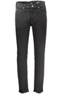 GUESS JEANS MEN'S DENIM JEANS BLACK