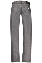 GUESS JEANS MEN'S DENIM JEANS BLACK