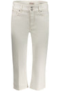 GUESS JEANS WOMEN'S WHITE JEANS CAPER