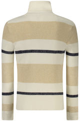 GUESS JEANS GIRLS' BEIGE SWEATER
