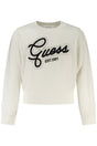 GUESS JEANS WHITE SWEATER FOR GIRLS