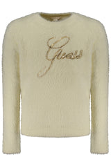 GUESS JEANS WHITE SWEATER FOR GIRLS