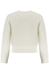 GUESS JEANS WHITE SWEATER FOR GIRLS