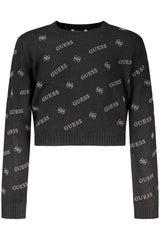 GUESS JEANS BLACK SWEATER FOR GIRLS