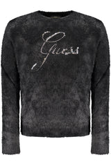 GUESS JEANS BLACK SWEATER FOR GIRLS