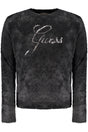 GUESS JEANS BLACK SWEATER FOR GIRLS