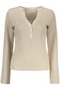 GUESS JEANS WOMEN'S BEIGE SWEATER
