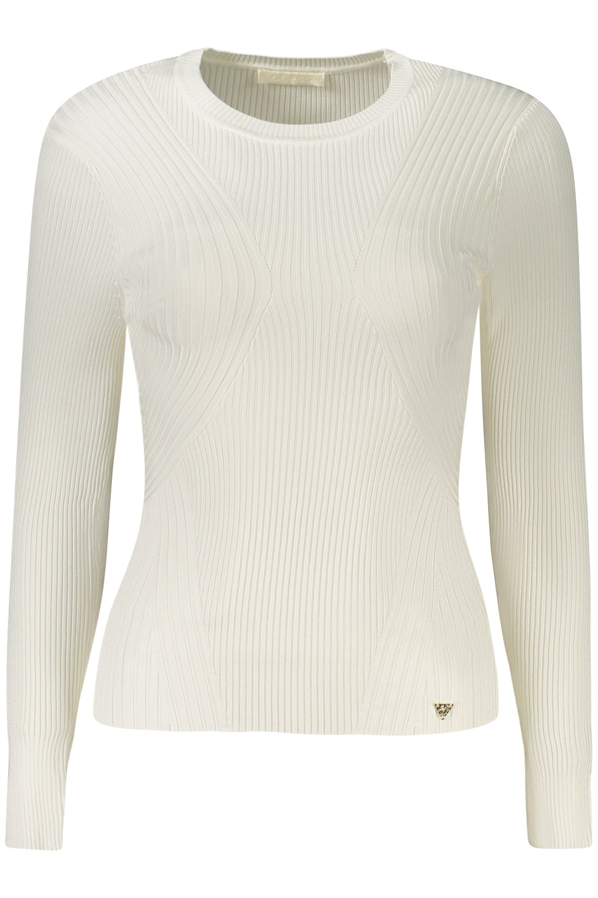 GUESS JEANS WOMEN'S WHITE SWEATER